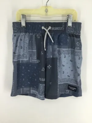 Abercrombie Child Size 7 Blue Print Swimwear - boys