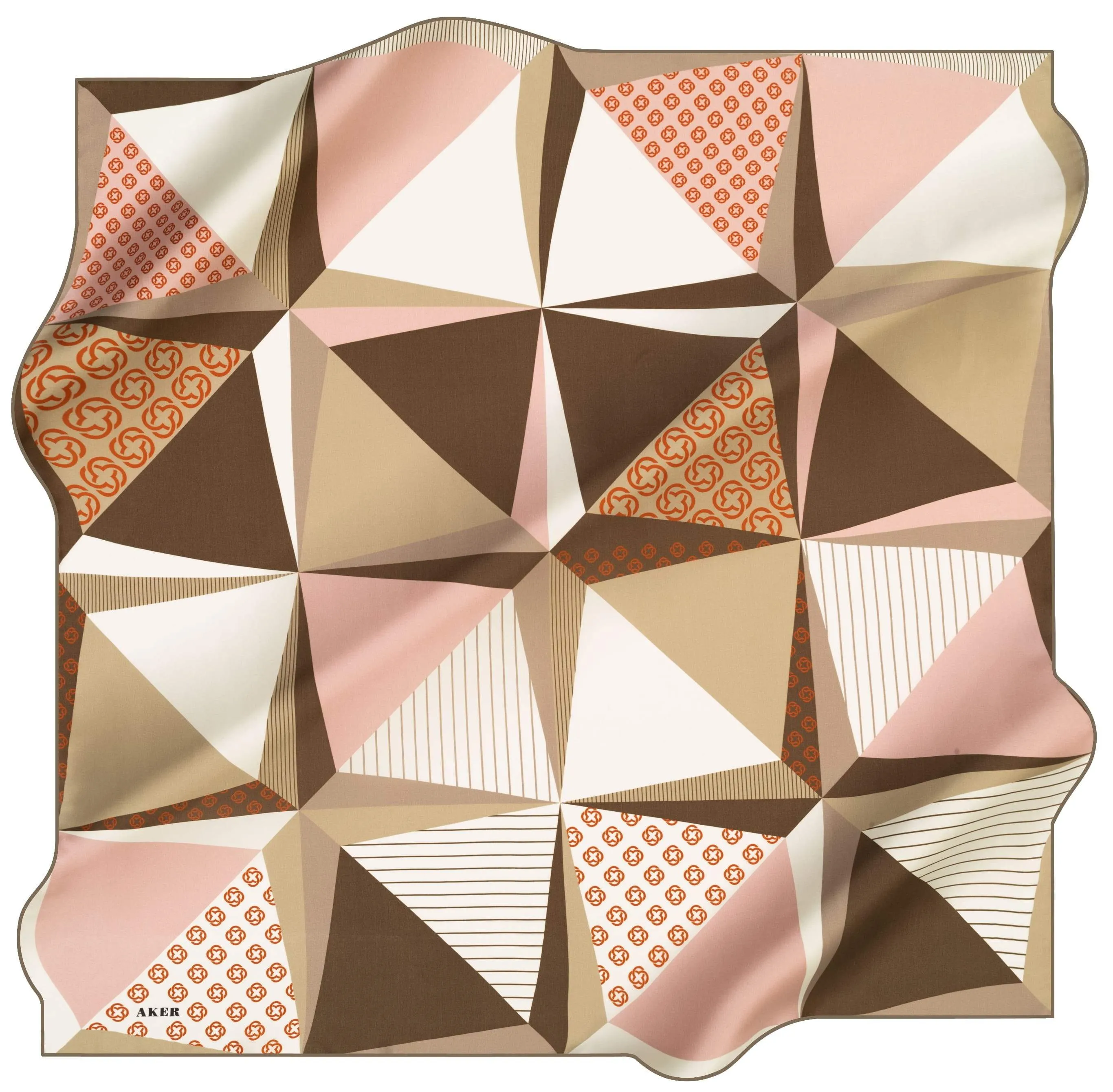 Aker Cubix Turkish Silk Scarf No. 51
