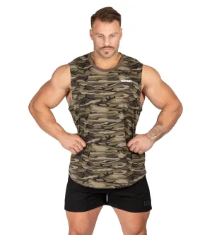 Alpha Muscle Tank II - Woodland Camo
