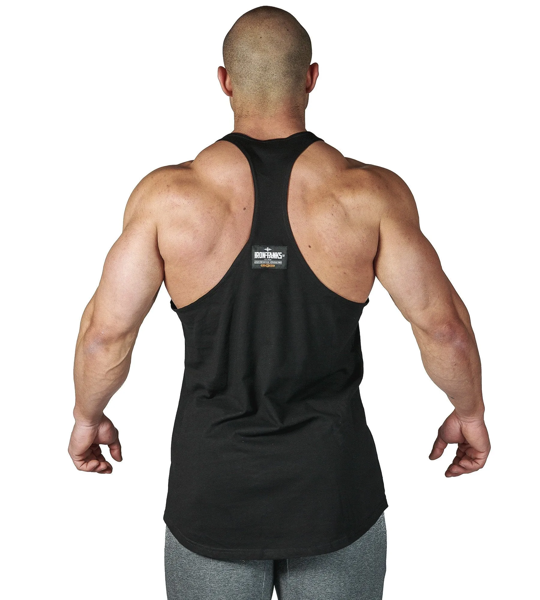 Alpha T-Back Singlet II - Jaguar Black