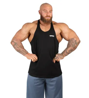 Alpha T-Back Singlet II - Jaguar Black
