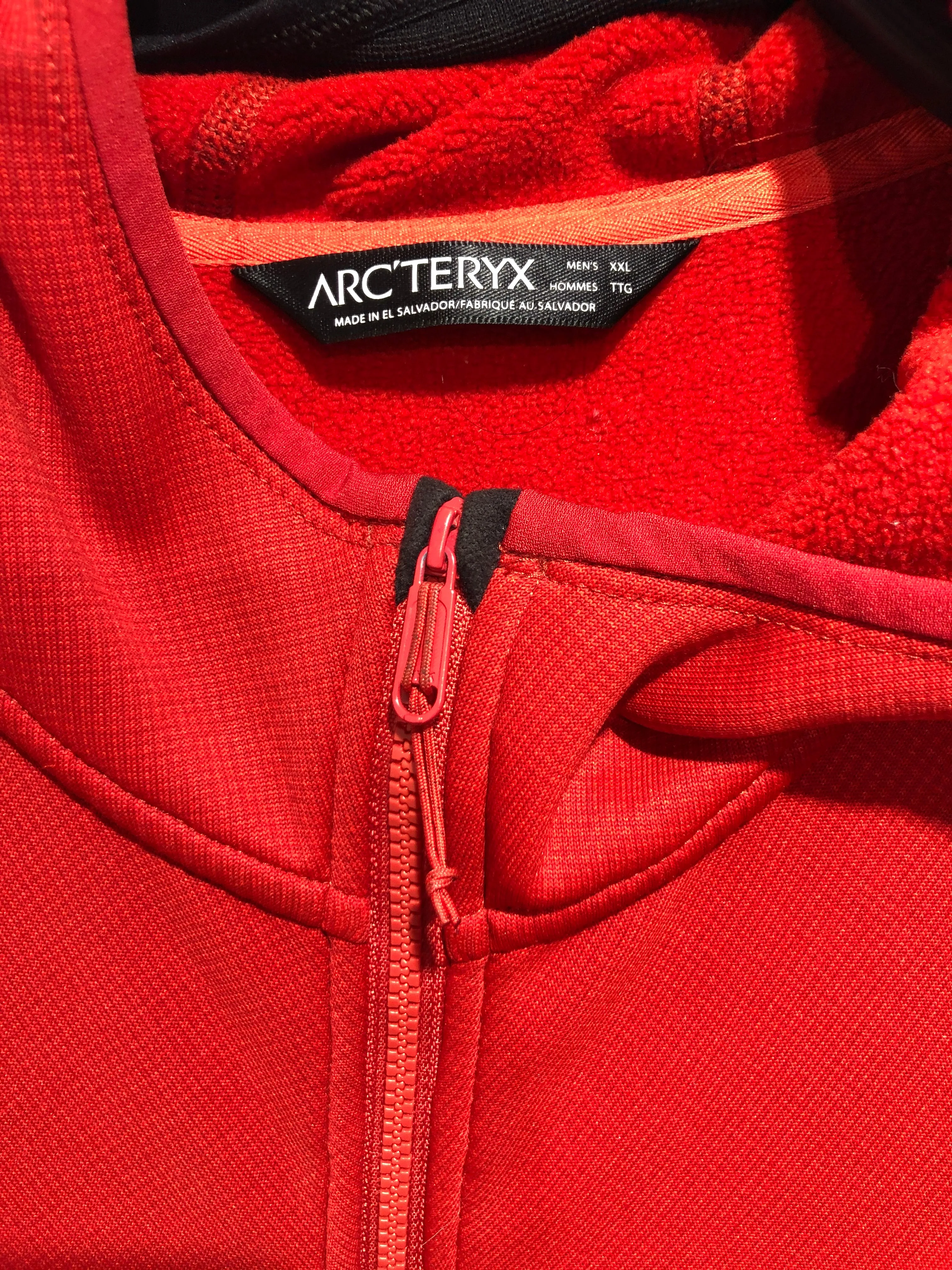ARCTERYX/Windbreaker/L/Polyester/RED/