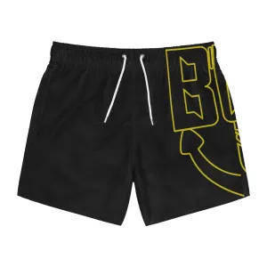 Black Hoochie Daddy Swim Trunks