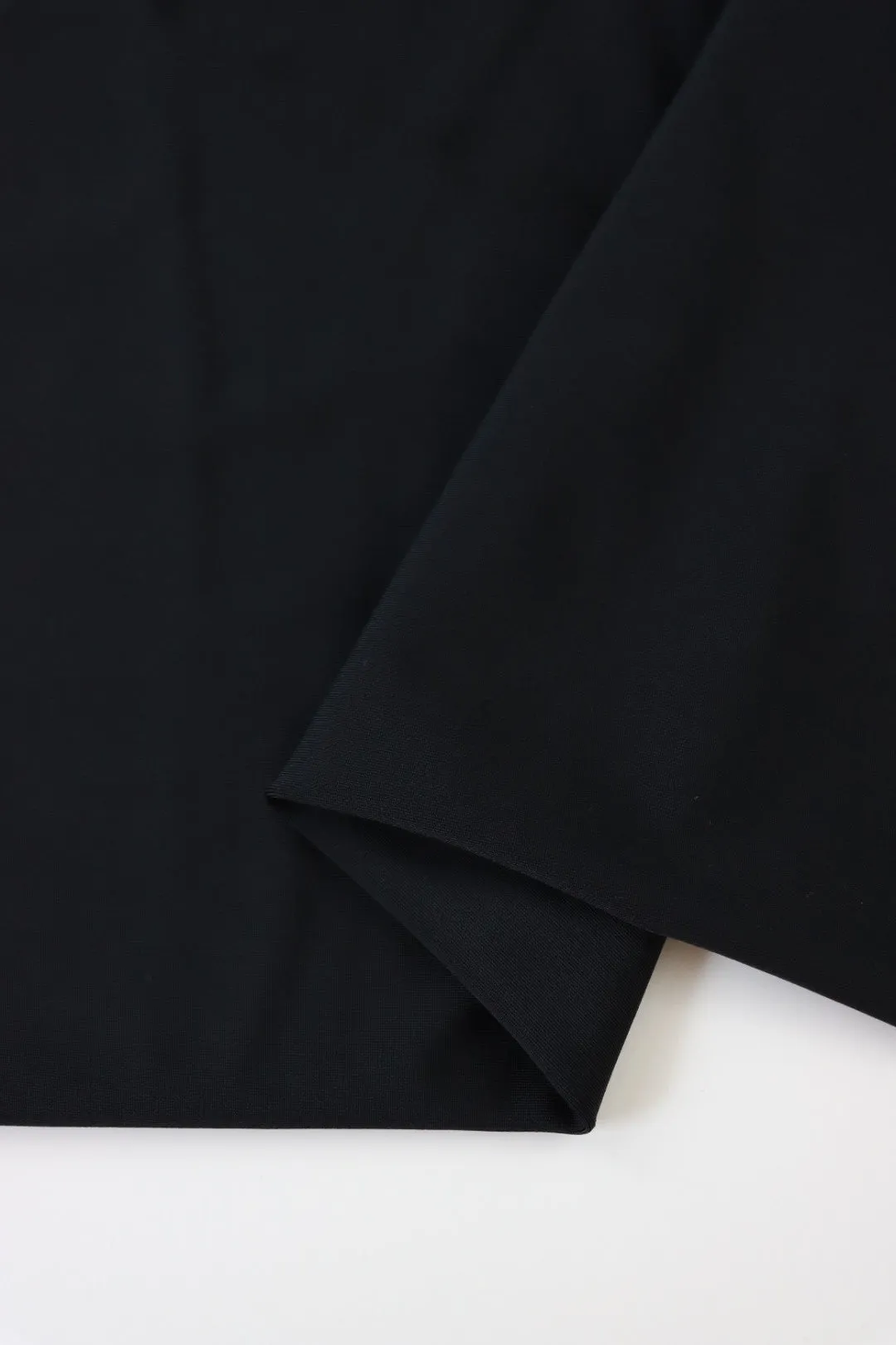 Black Matte Nylon Spandex Tricot