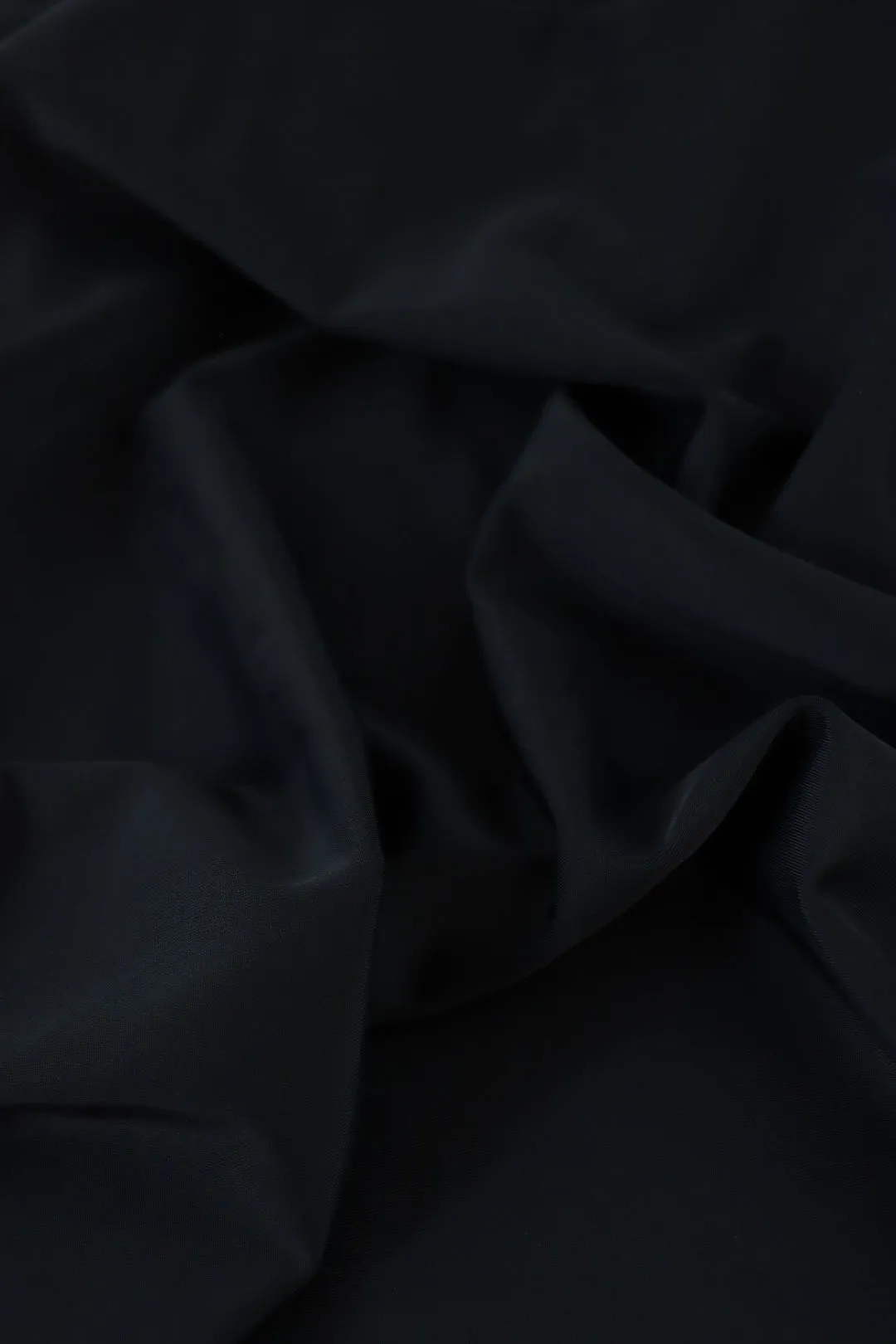 Black Matte Nylon Spandex Tricot