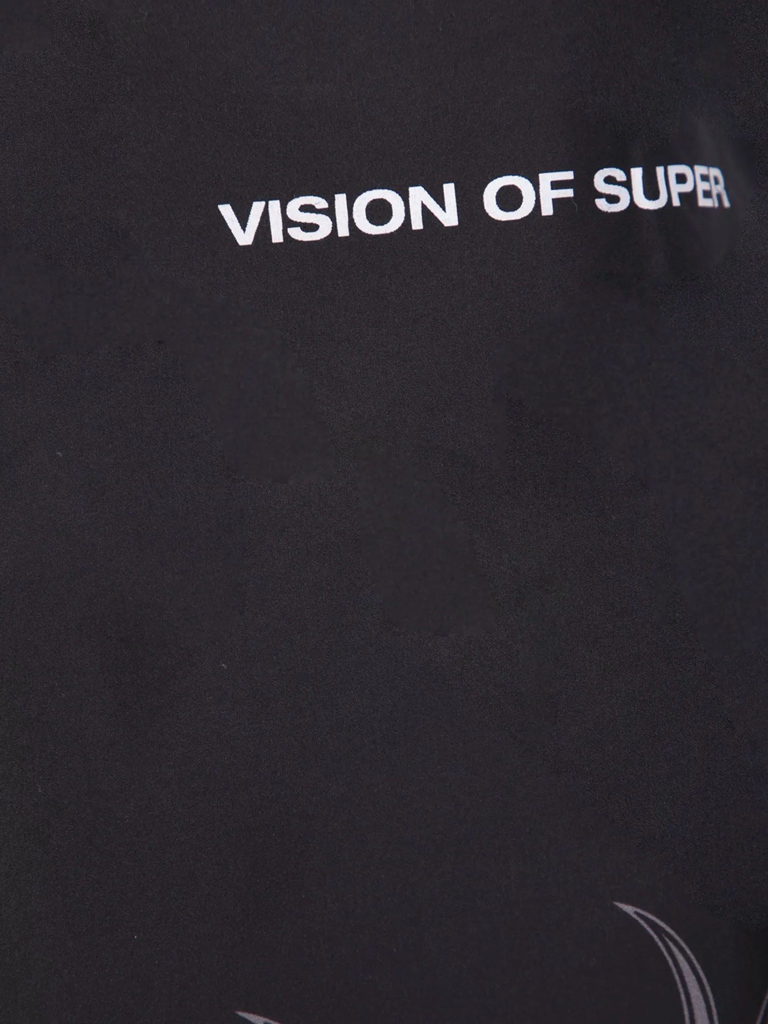 Black/gray Flames swim shorts