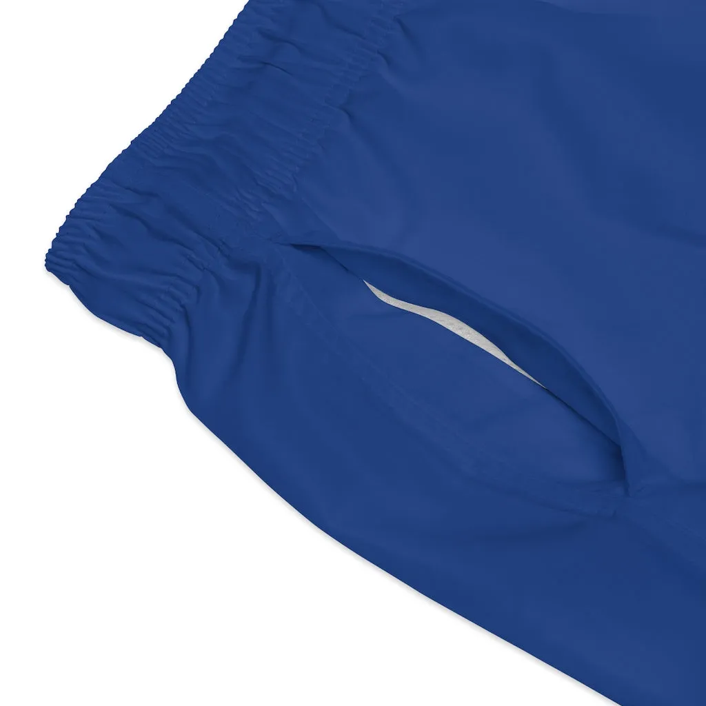 Blue Hoochie Daddy Swim Trunks