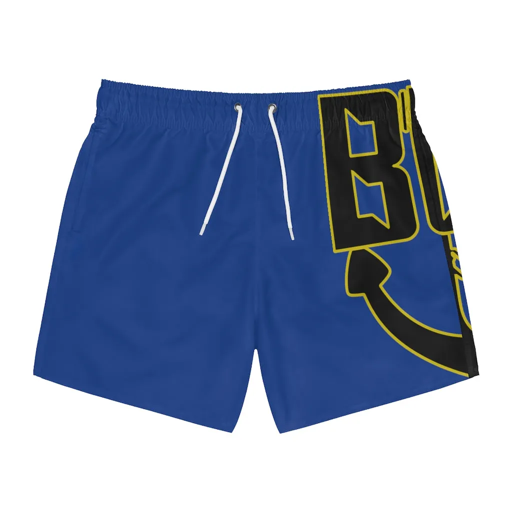 Blue Hoochie Daddy Swim Trunks