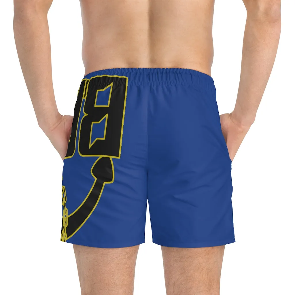 Blue Hoochie Daddy Swim Trunks