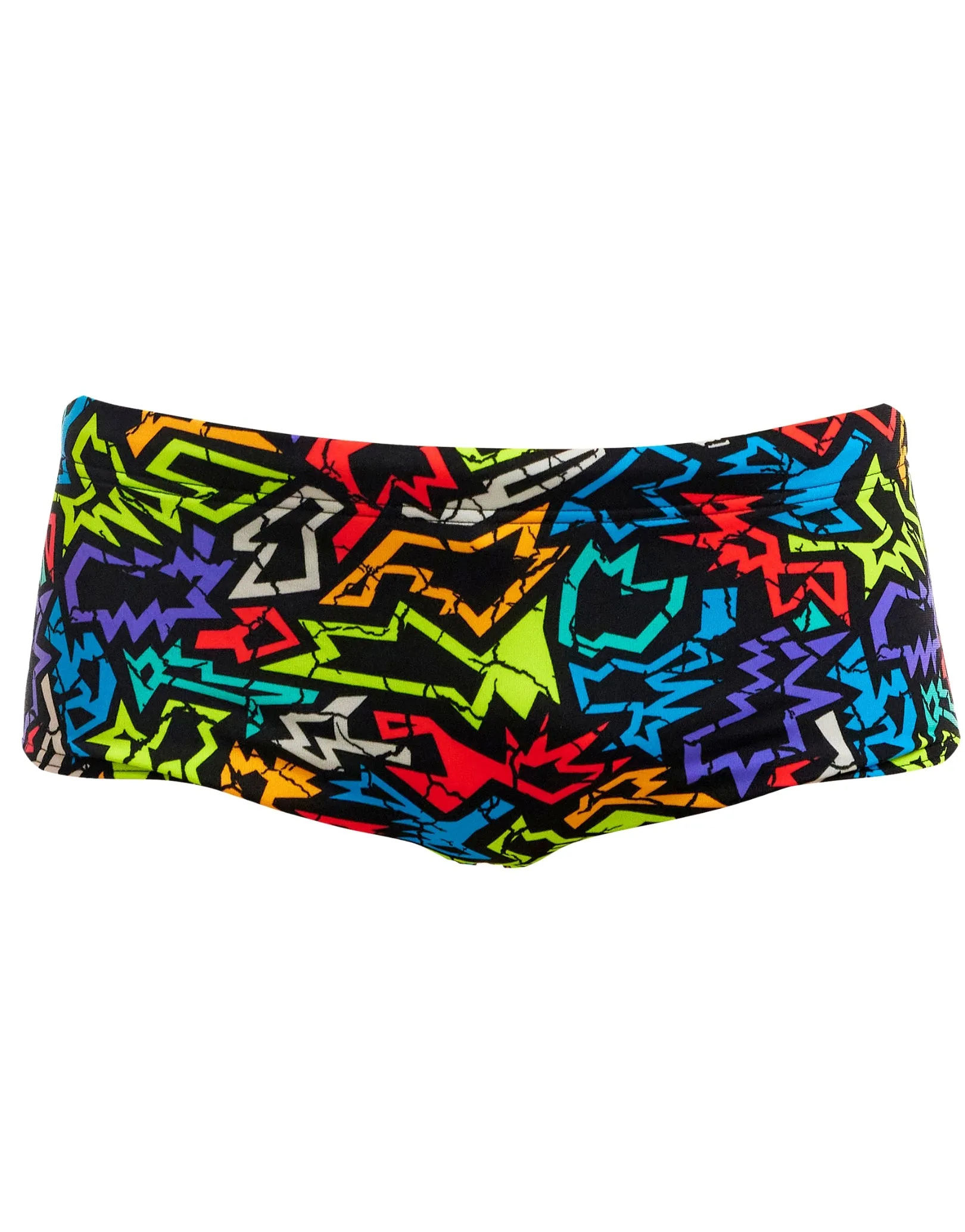 Boys Funk Me Sidewinder Swim Trunks - Black/Multi