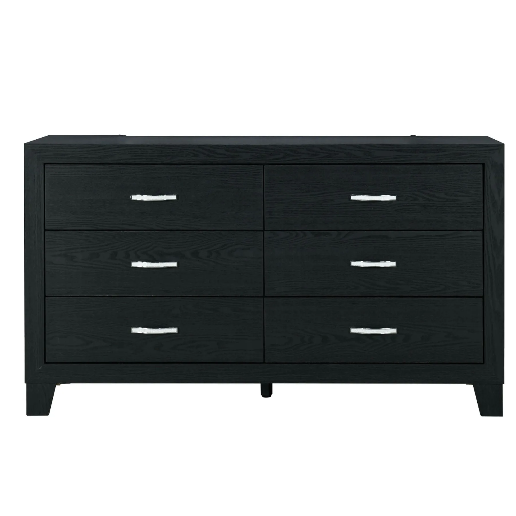 Carlos - 5 Pieces Queen Bedroom Set - Black by Couch.com