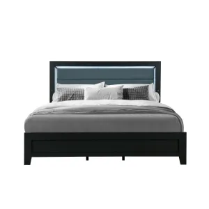 Carlos - Modern Design Bed With LED by Couch.com