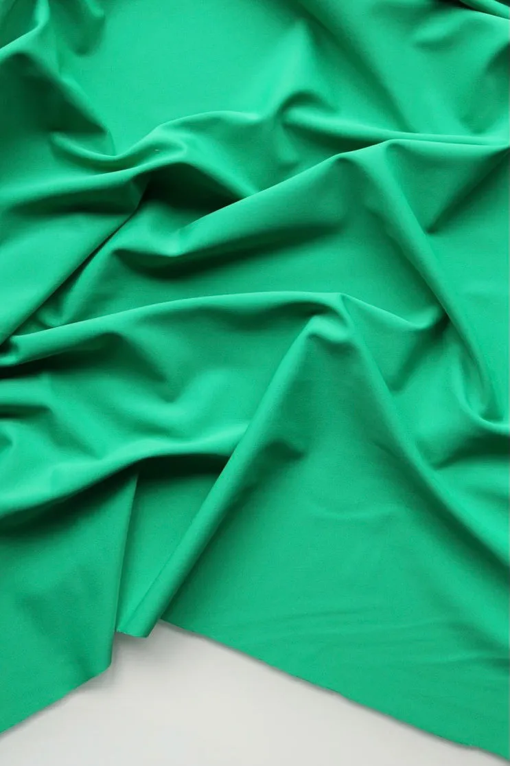 Cool Green Matte Nylon Spandex Tricot