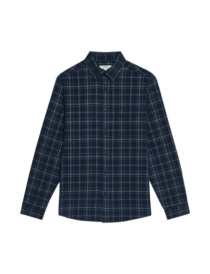 Corduroy Check Shirt