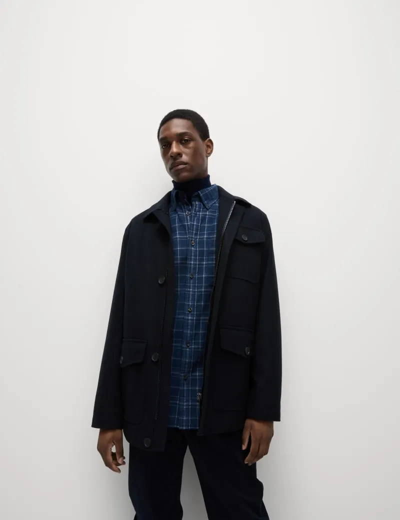 Corduroy Check Shirt