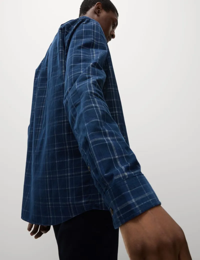 Corduroy Check Shirt