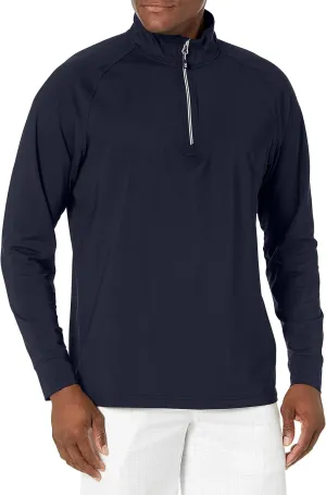 Cutter & Buck Adapt Eco Knit Stretch Recycled Mens Quarter Zip Pullover