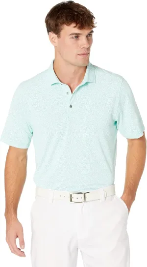 Cutter & Buck Men's Short Sleeve Virtue Eco Pique Botanical Print Polo Shirt
