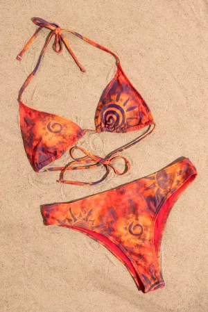 Daisy Street Batik Tie Dye Bikini Bottom