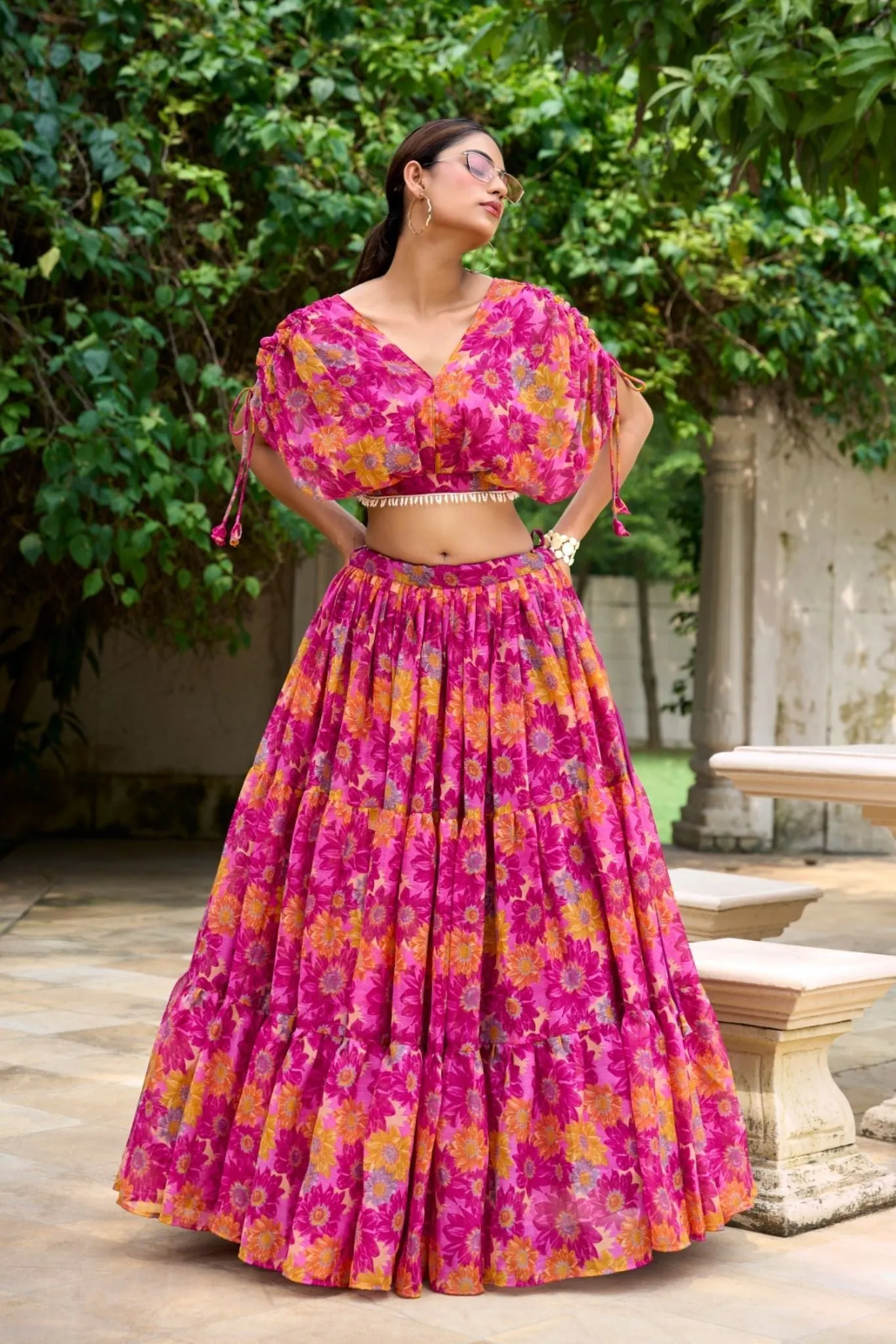 Floral Printed Stylish Co-Ord Set