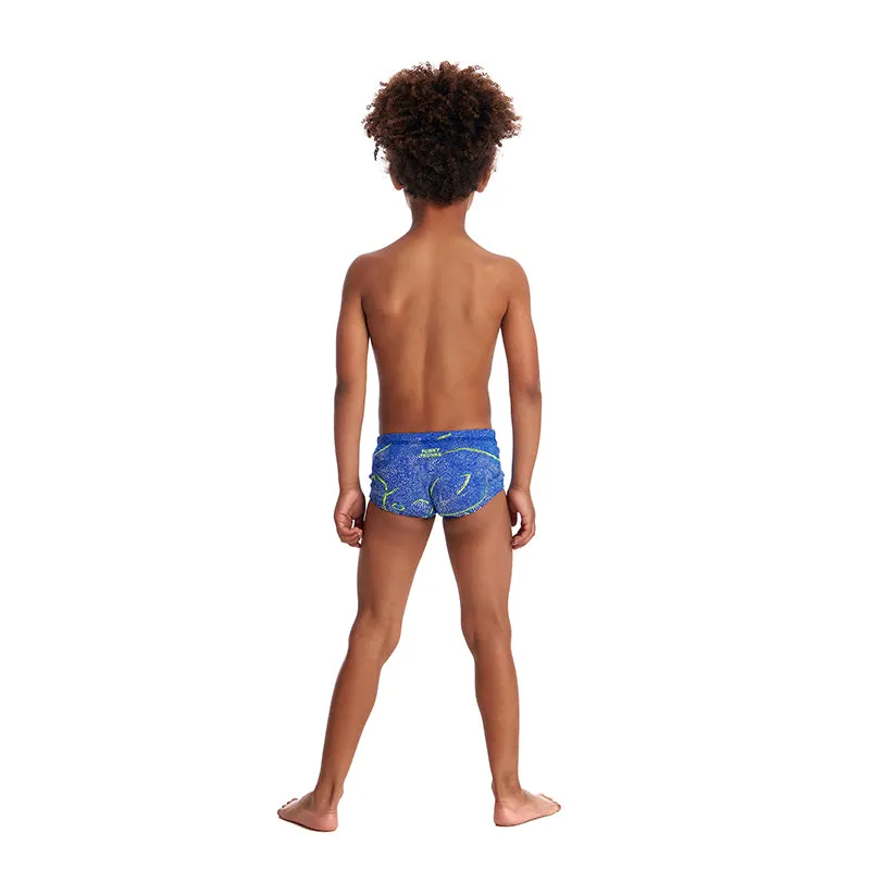 Funky Trunks - Sea Salt Toddler Boys Printed Trunk