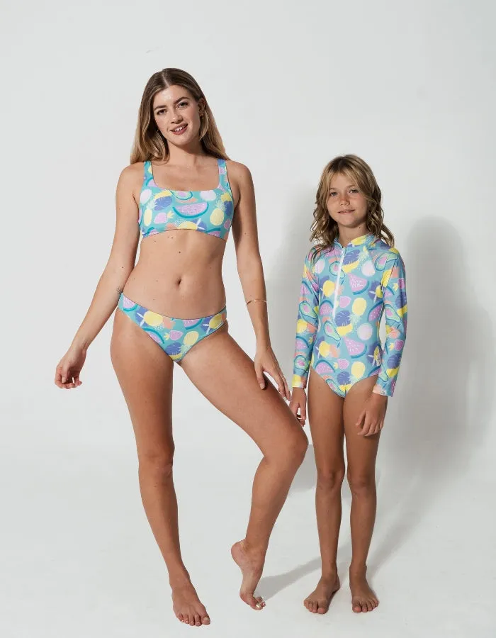 Low Waist Tropicana Bikini Bottoms