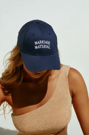 Marriage Material Exclusive Hat - Navy