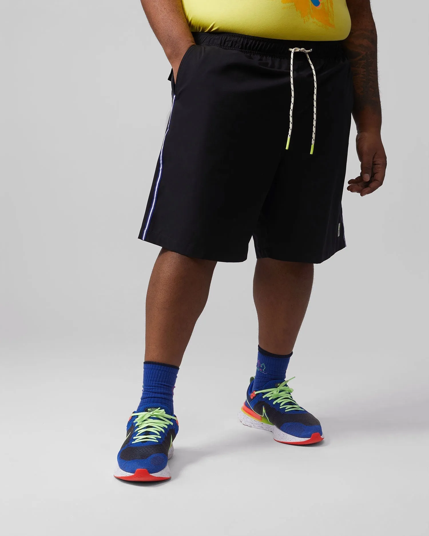 MENS BIG AND TALL HYDROCHROMIC  RATCLIFF SWIM SHORTS - B9W516T1PO