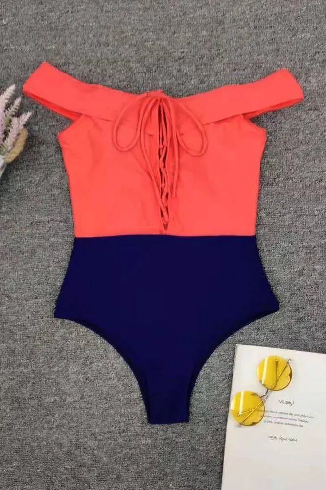 One Piece red and blue