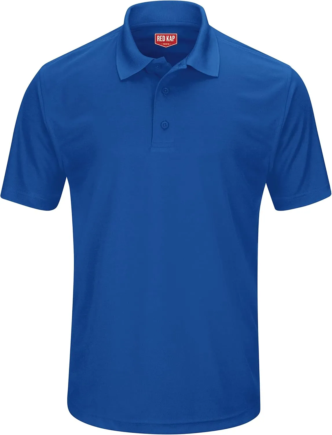 Red Kap Men's Short Sleeve Performance Knit Pocketless Coro Polo