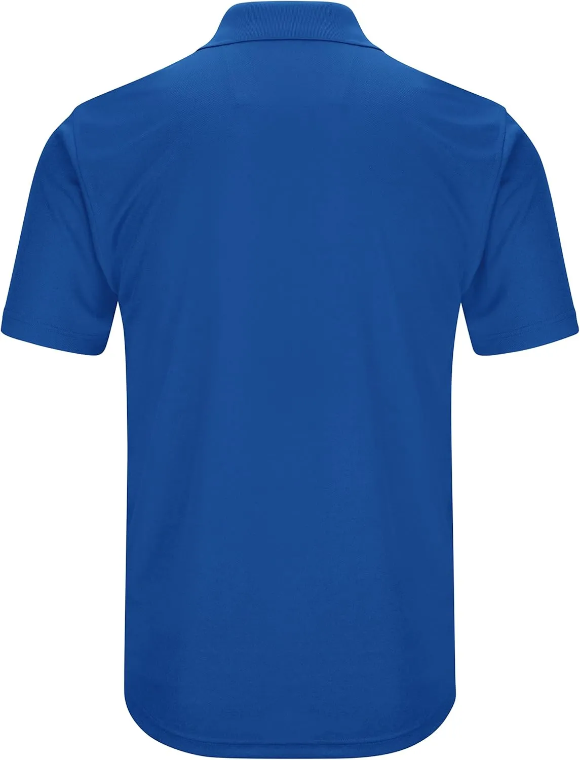 Red Kap Men's Short Sleeve Performance Knit Pocketless Coro Polo