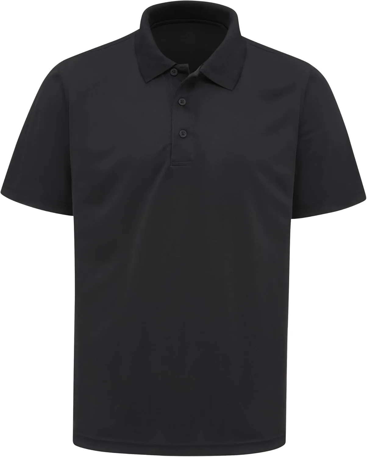 Red Kap Men's Short Sleeve Performance Knit Pocketless Coro Polo