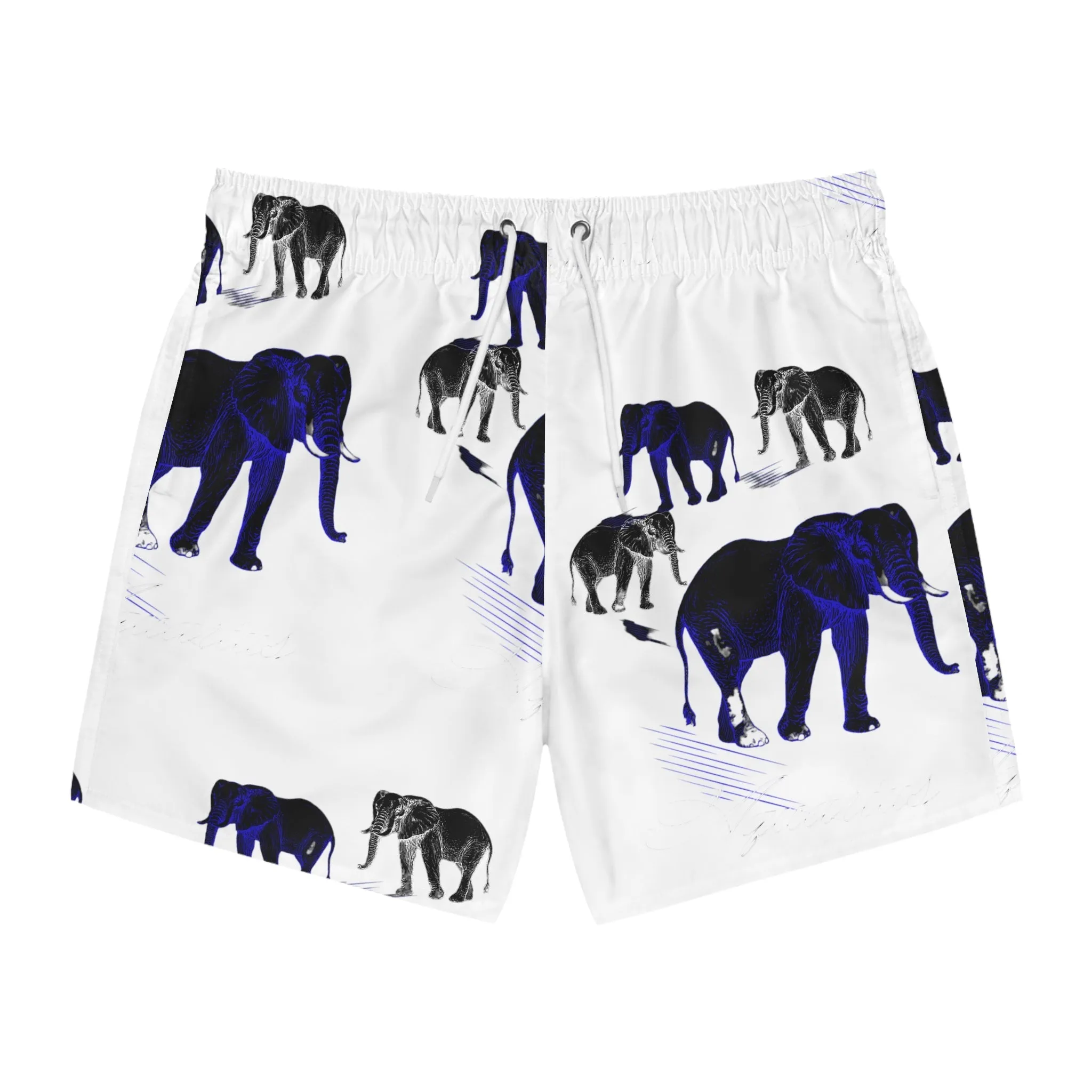 Royal Elephant Swim Trunks (AOP)