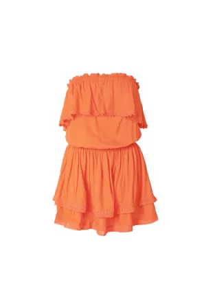 Salma Orange Dress