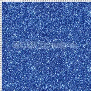 Spandex Printed Glitter Royal