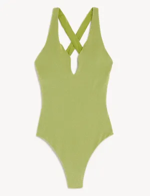 Sparkle Plunge Swimsuit