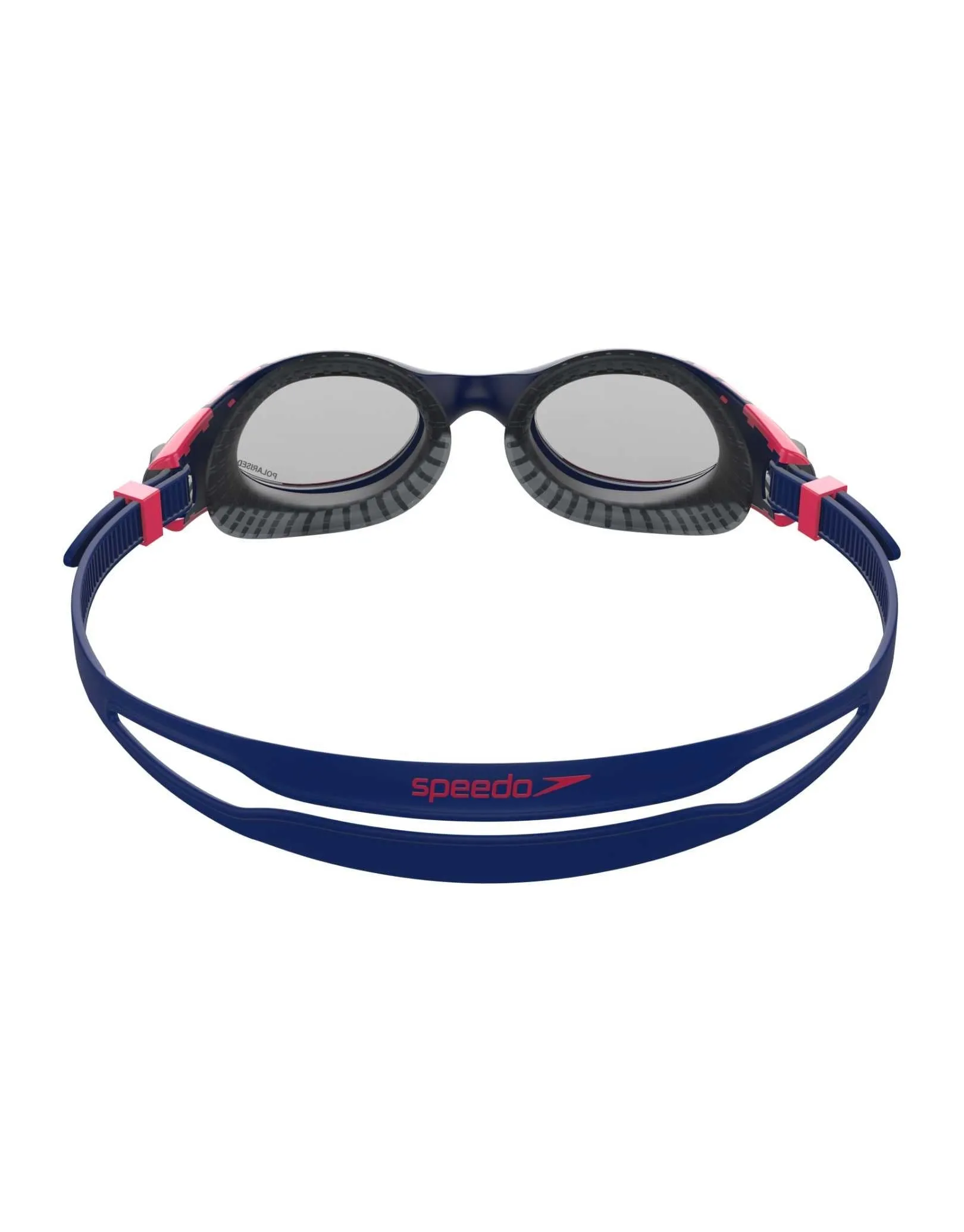 Speedo Futura Biofuse Flexiseal Triathlon Polarised Swim Goggles - Blue/Smoke