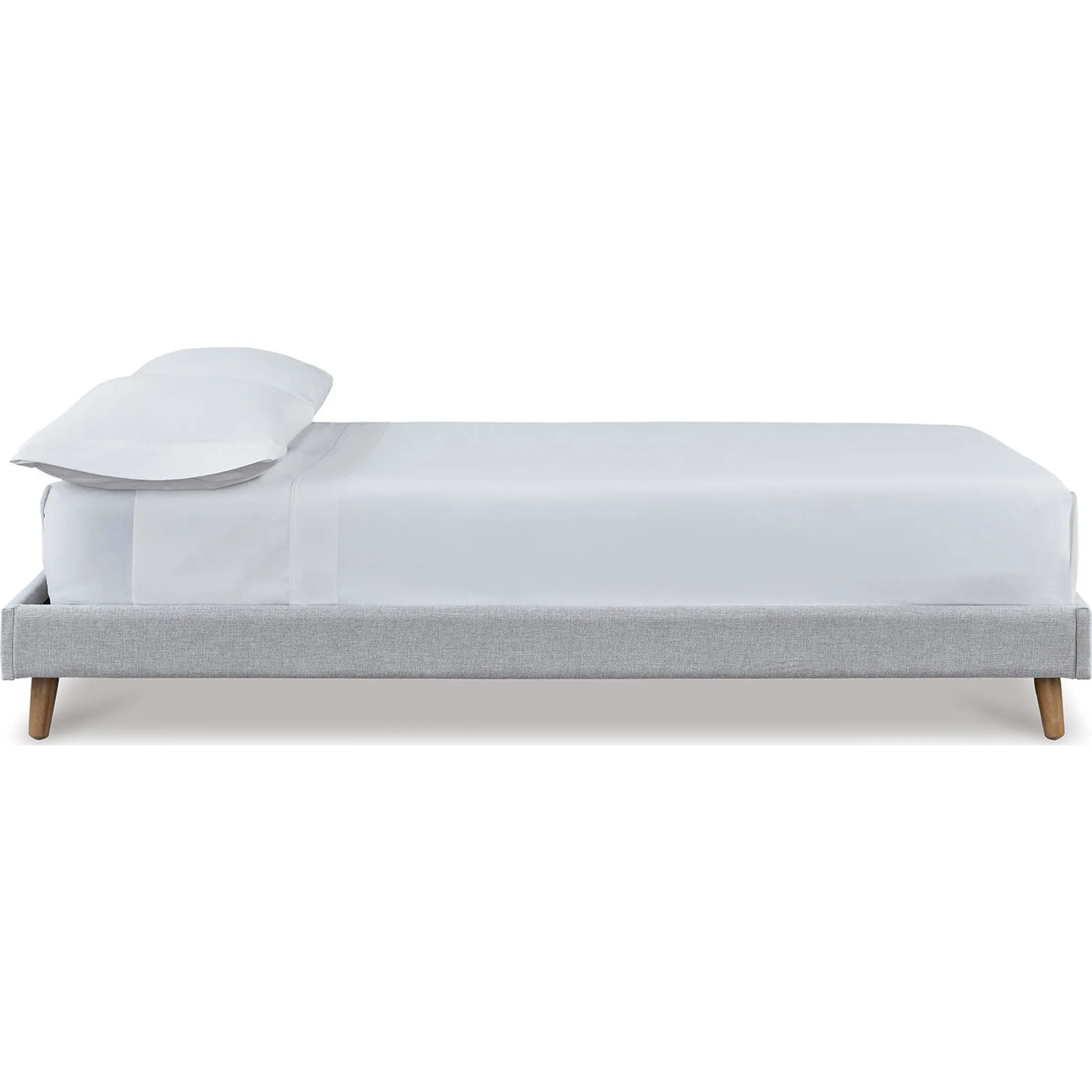 Tannally Full Platform Bed - Beige
