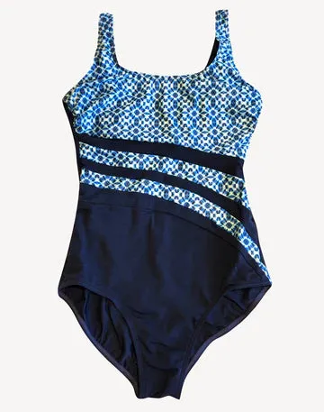 WAVE SPLICE DD/E ONE PIECE SWIMSUIT