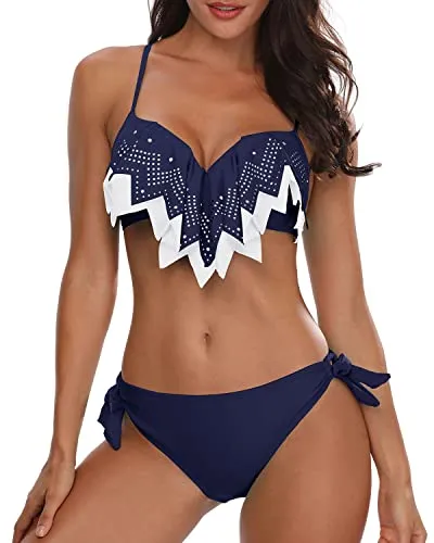 Women Two Piece Swimsuit Push Up Underwire Bikini Sets Sexy Bathing Suits