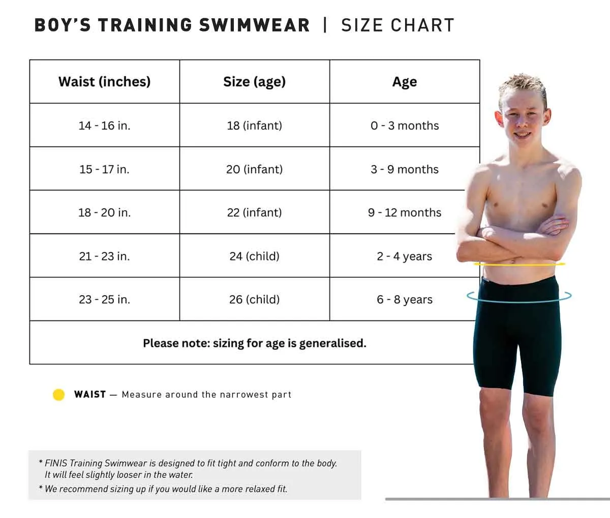 Youth Jammer Solid Blueberry :: FINIS Australia